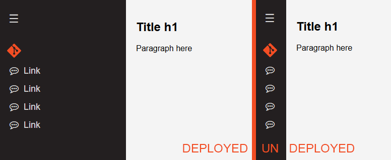 Sidebar preview